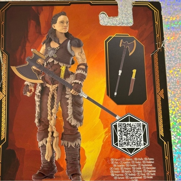 Dungeons & Dragons Honor Among Thieves Holga Figure NIB Hasbro 2023 - Picture 10 of 10